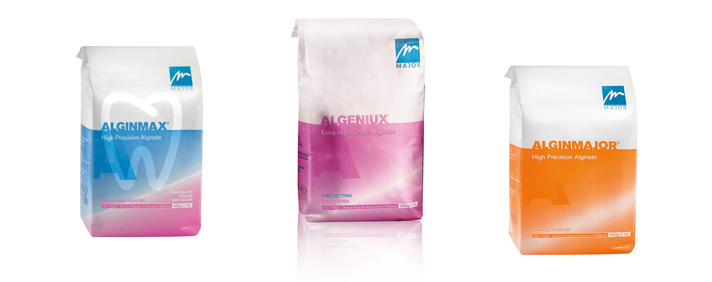 Alginat und Abdruckmaterial