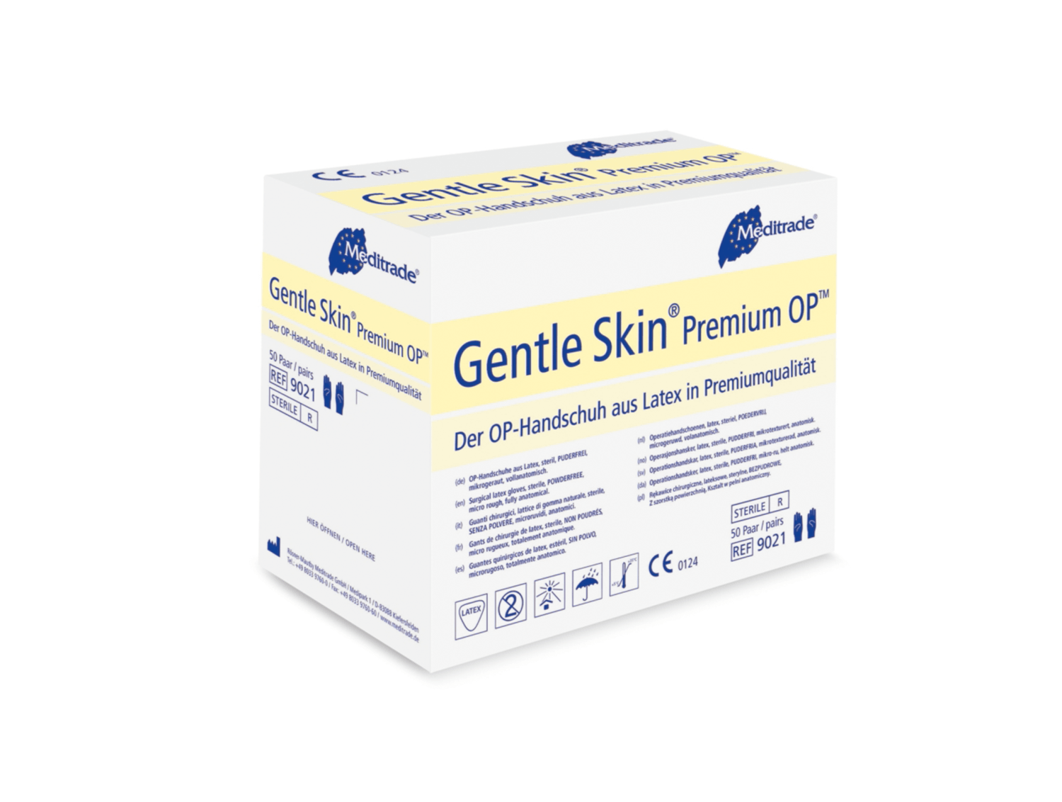 <p><strong>50 Paar pro Box</strong><br />Hochwertige, sterile OP-Handschuhe aus Latex mit optimaler Passform und ausgezeichnetem Tastgefühl, ideal für den sicheren Einsatz in der Zahnmedizin.</p>