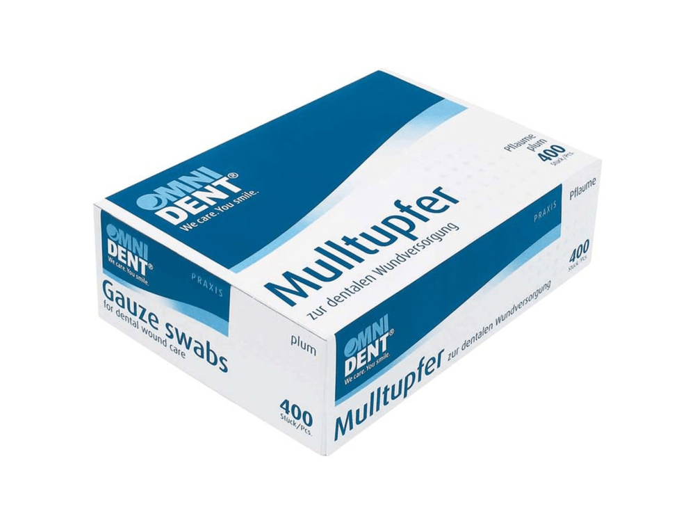 Omni Mulltupfer 400 Stück pro Packung, Pflaume