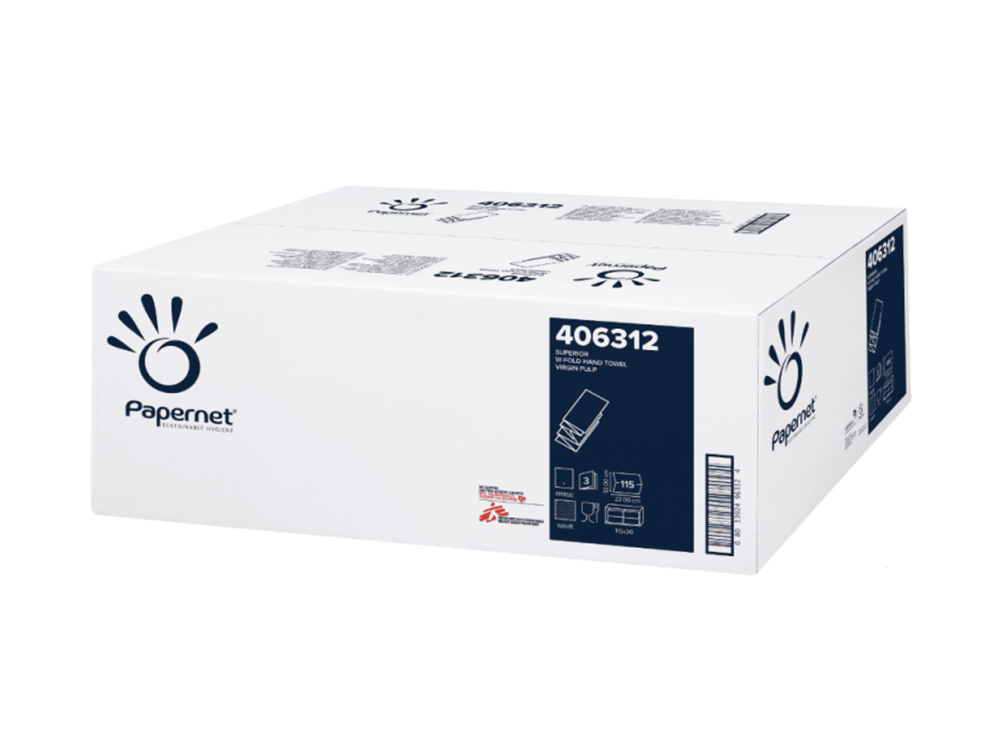 Papernet W-Falz 3-lagig