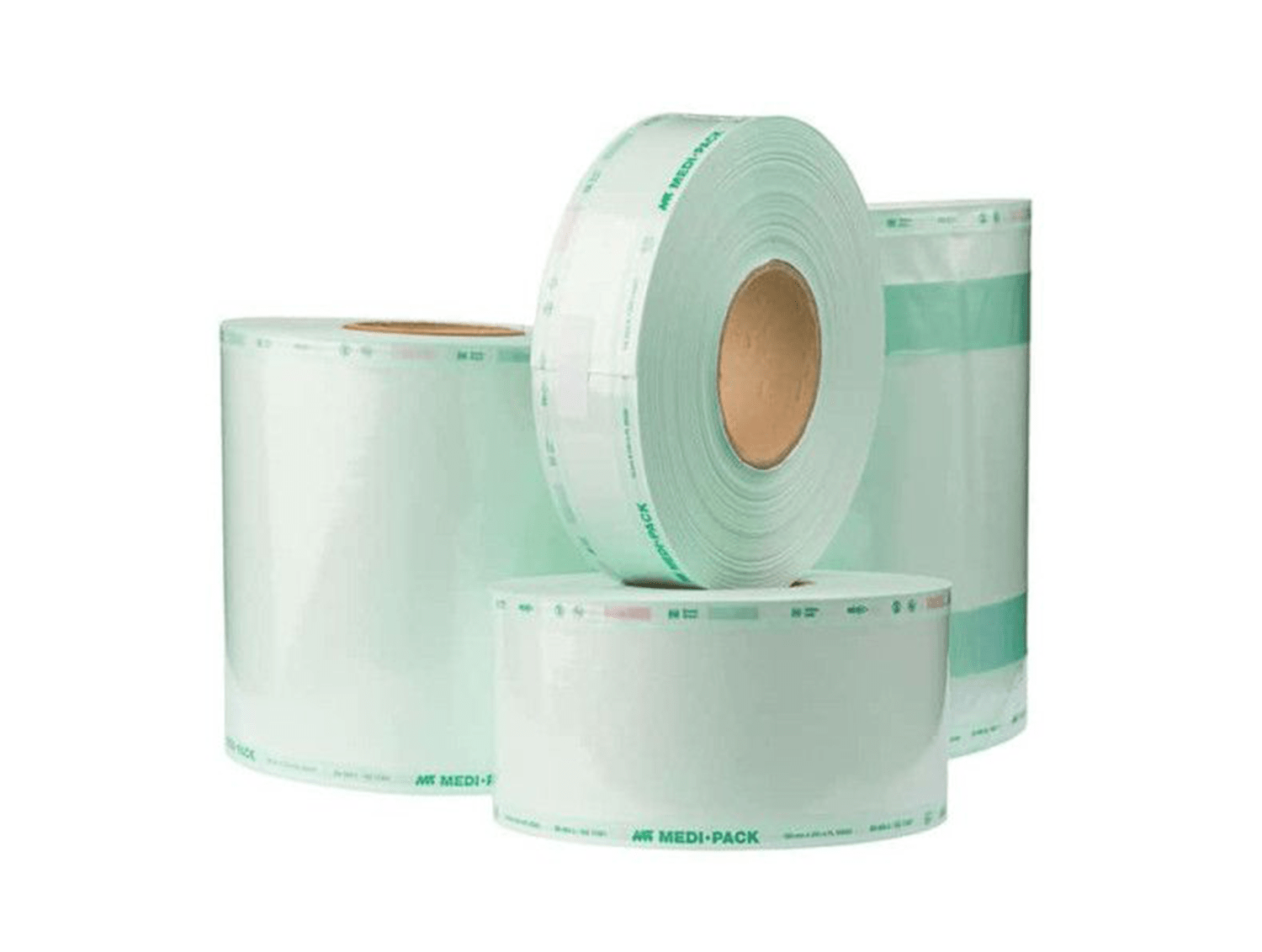 <p><strong>300 mm x 200 m</strong><br />Diese Sterilisationsfolie ohne Seitenfalte gewährleistet eine hygienische und sichere Verpackung für die Sterilisation medizinischer Instrumente.</p>