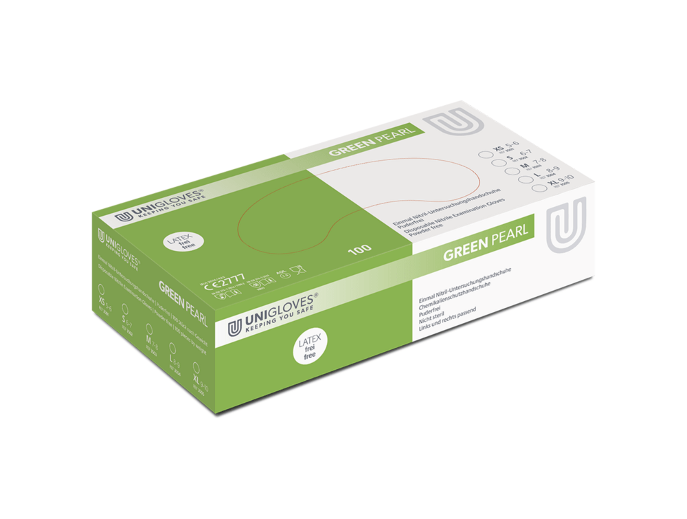 Unigloves Green Pearl