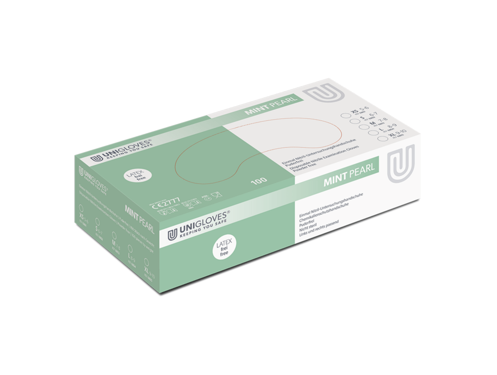 Unigloves Mint Pearl