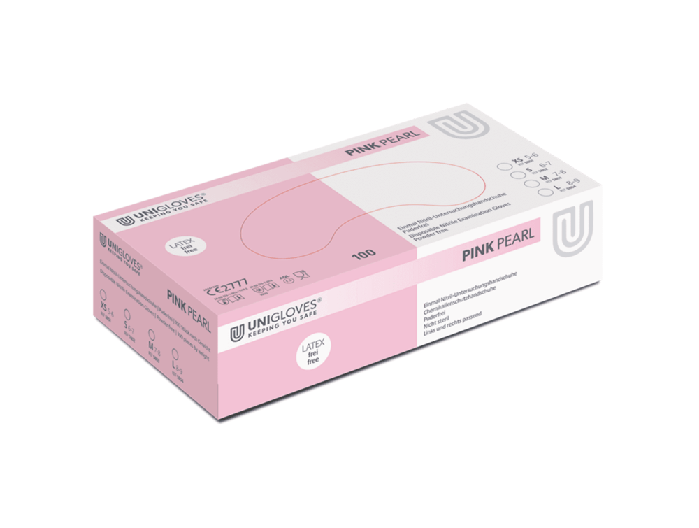 Unigloves Pink Pearl