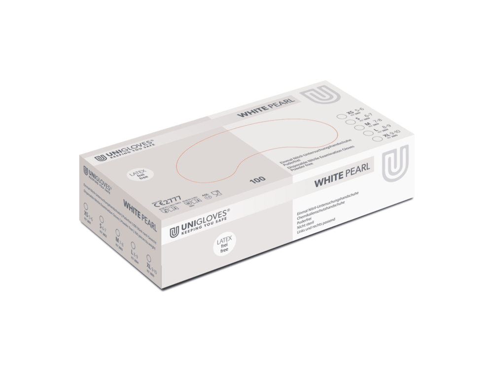Unigloves White Pearl
