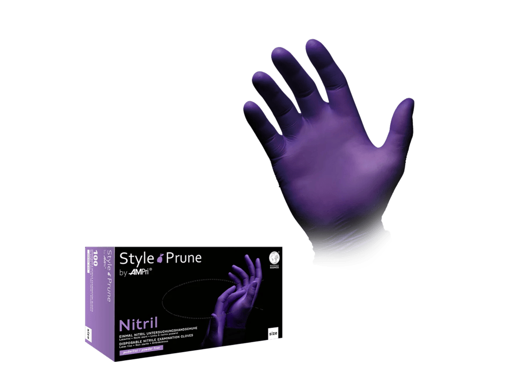 Style Prune, Nitrilhandschuh, Dunkellila